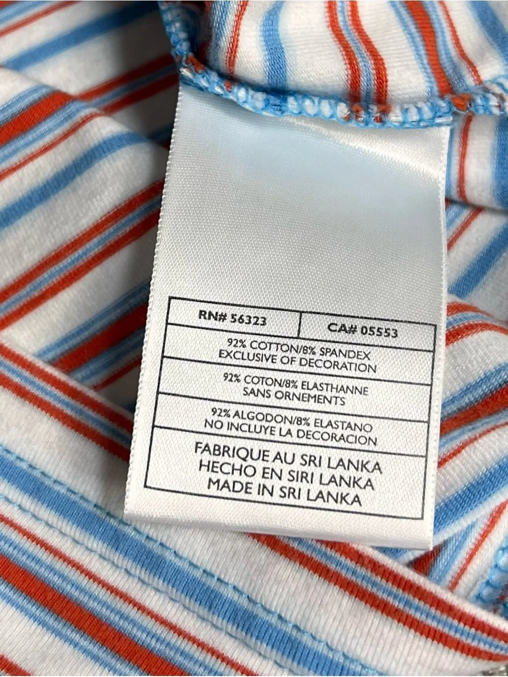 Nike Striped Tank Top